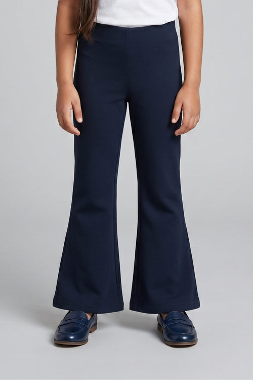 Everyday Comfort Navy Flared Pants P1547