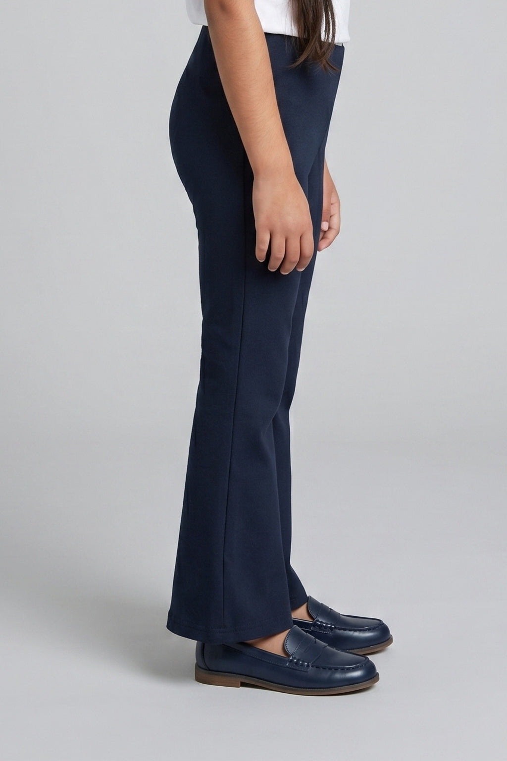 Everyday Comfort Navy Flared Pants P1547
