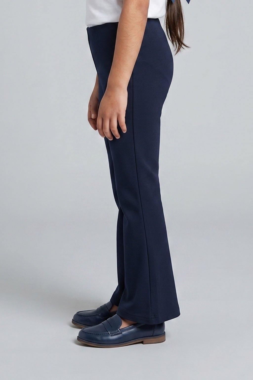 Everyday Comfort Navy Flared Pants P1547