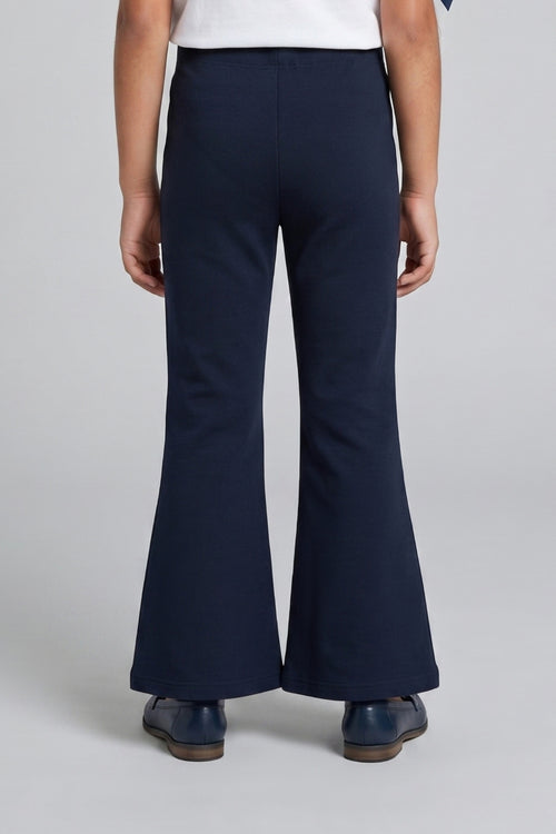 Everyday Comfort Navy Flared Pants P1547