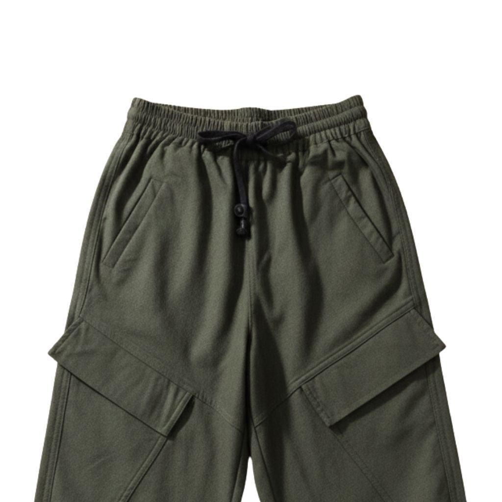 Olive Green Cargo Pants P1560