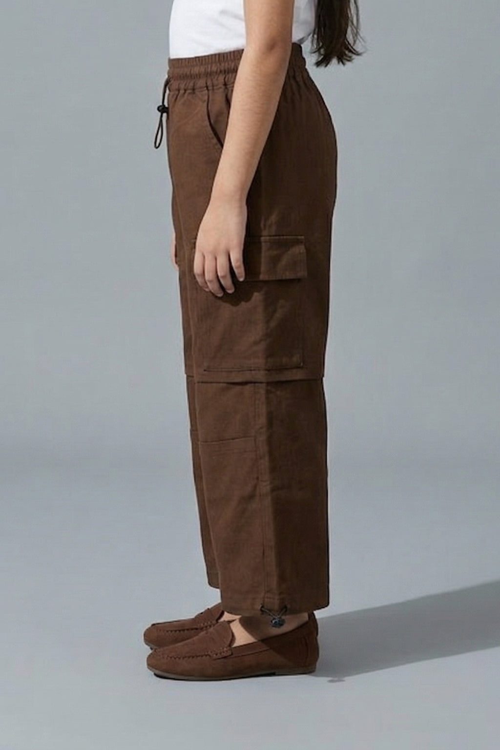 Brown Cargo Pants P1561