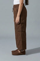 Brown Cargo Pants P1561