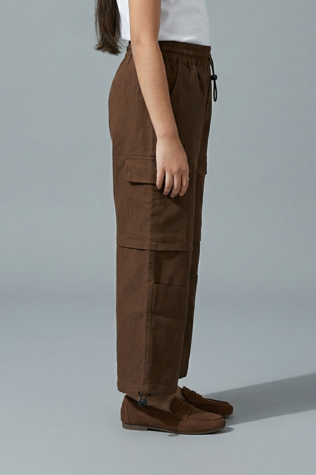 Brown Cargo Pants P1561