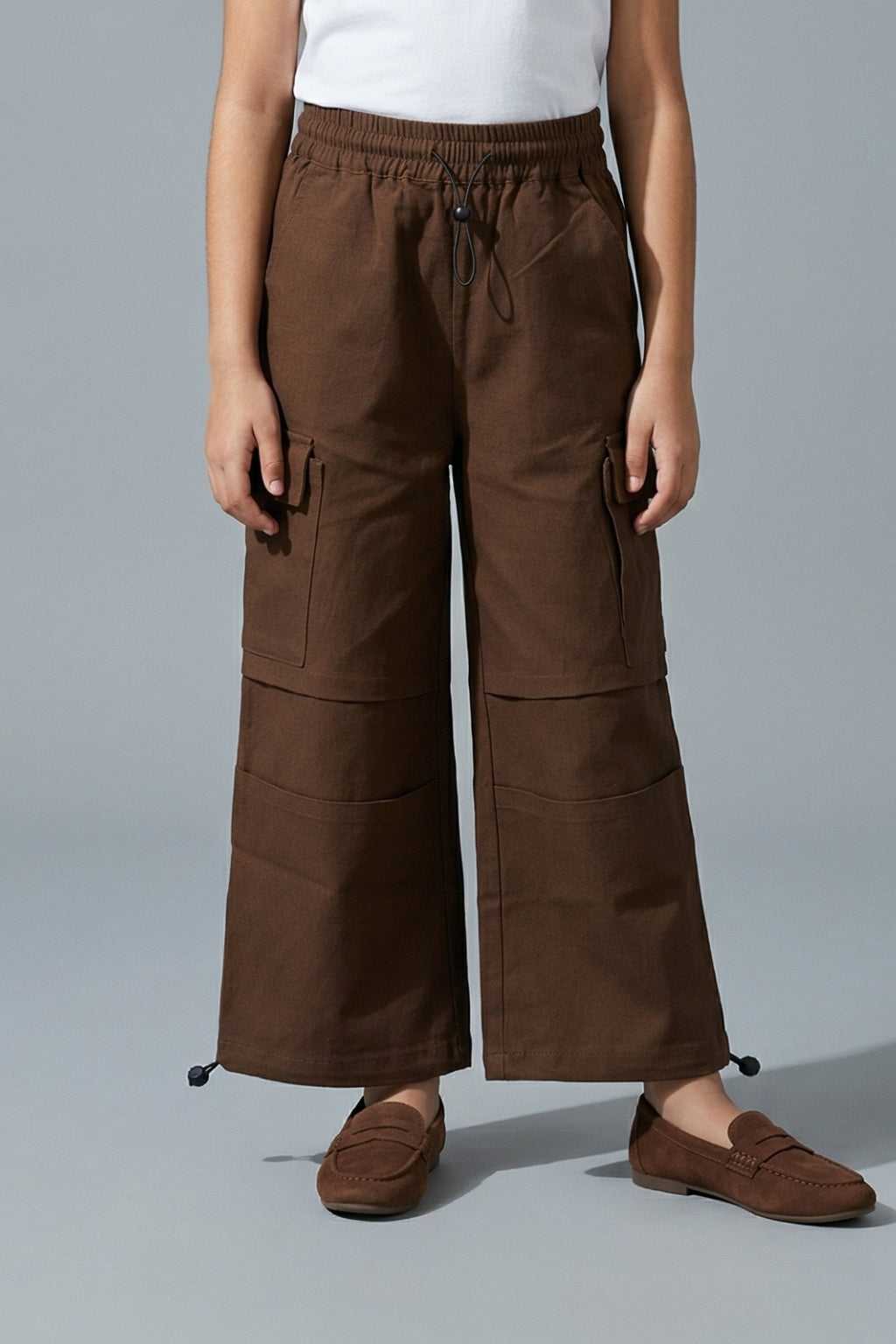 Brown Cargo Pants P1561