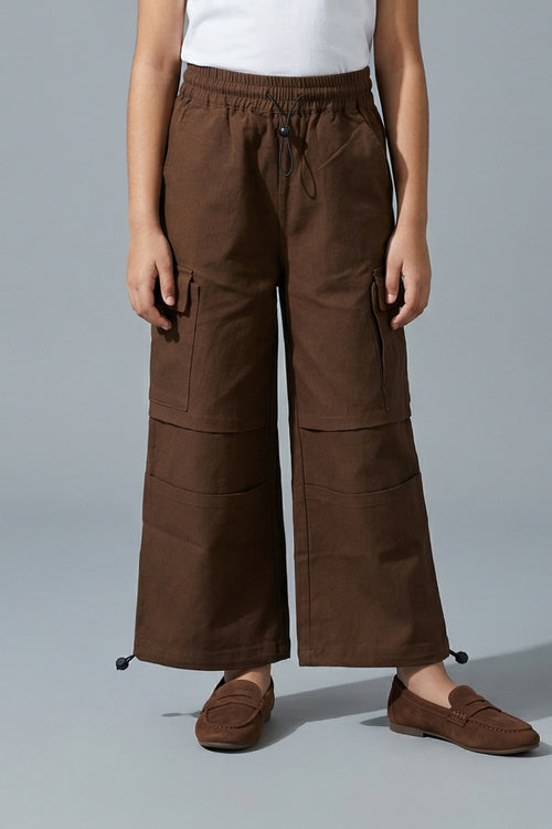 Brown Cargo Pants P1561