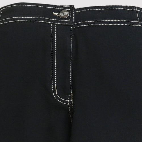 Black Straight Fit Jeans P1597