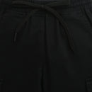 Black Cargo Wide-Leg Pants P1602