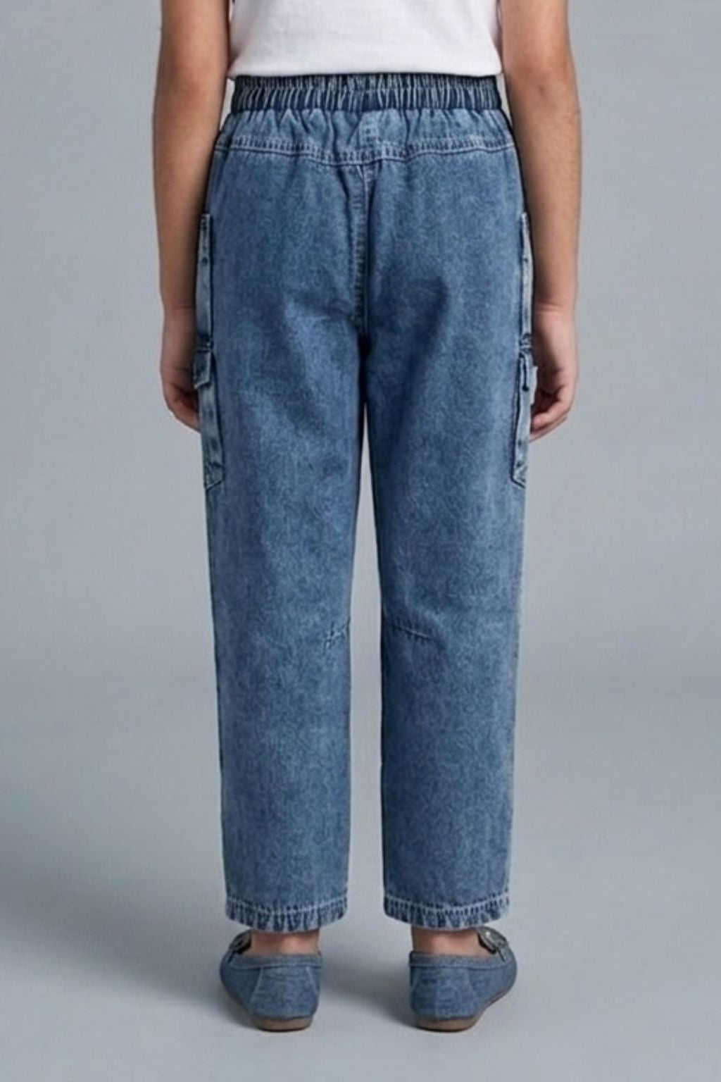 Cargo Jeans with side pockets P1606