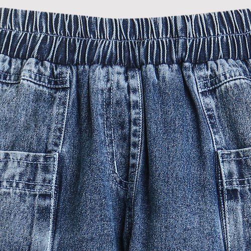 Cargo Jeans with side pockets P1606