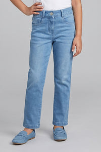 Blue Everyday Classic Slim Fit Denim Jeans P1623