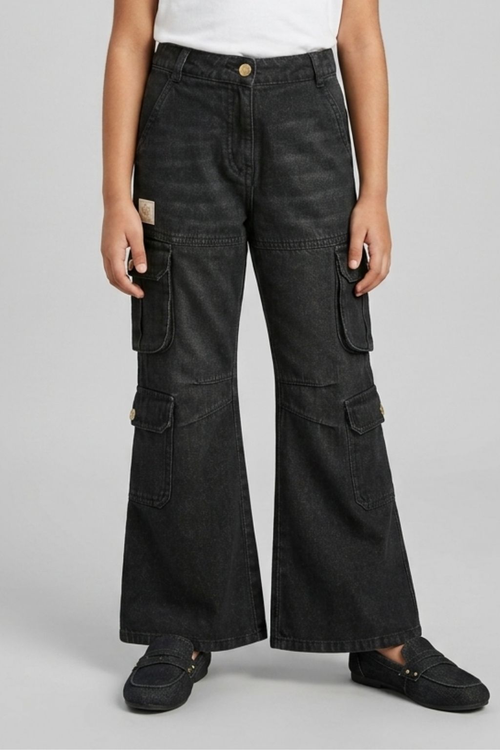Kids Denim Full Pants