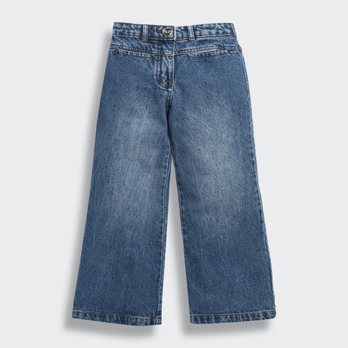 Blue Rear Pocket Denim Jeans 1636