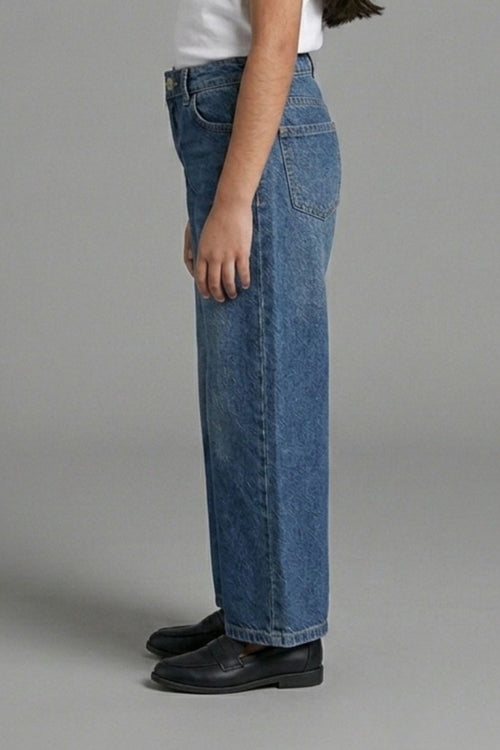 Blue Rear Pocket Denim Jeans 1636