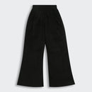 Tiny Girl Black Velvet Wide-Leg Trousers
