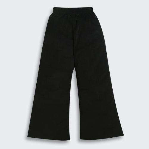 Black Wide-Leg Comfort Pants P1667