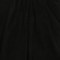 Tiny Girl Black Velvet Wide-Leg Trousers