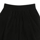 Tiny Girl Black Velvet Wide-Leg Trousers