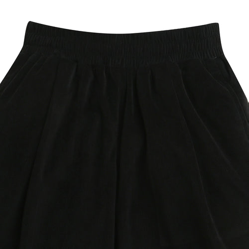 Black Wide-Leg Comfort Pants P1667