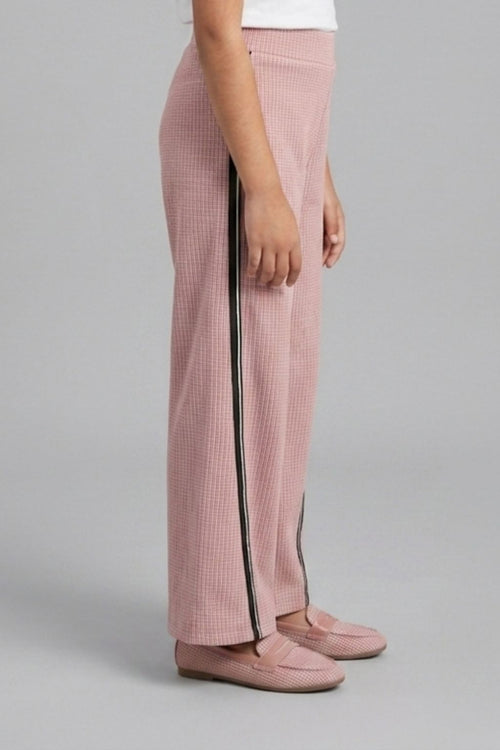 Onion Pink Wide-Leg Pants P1669