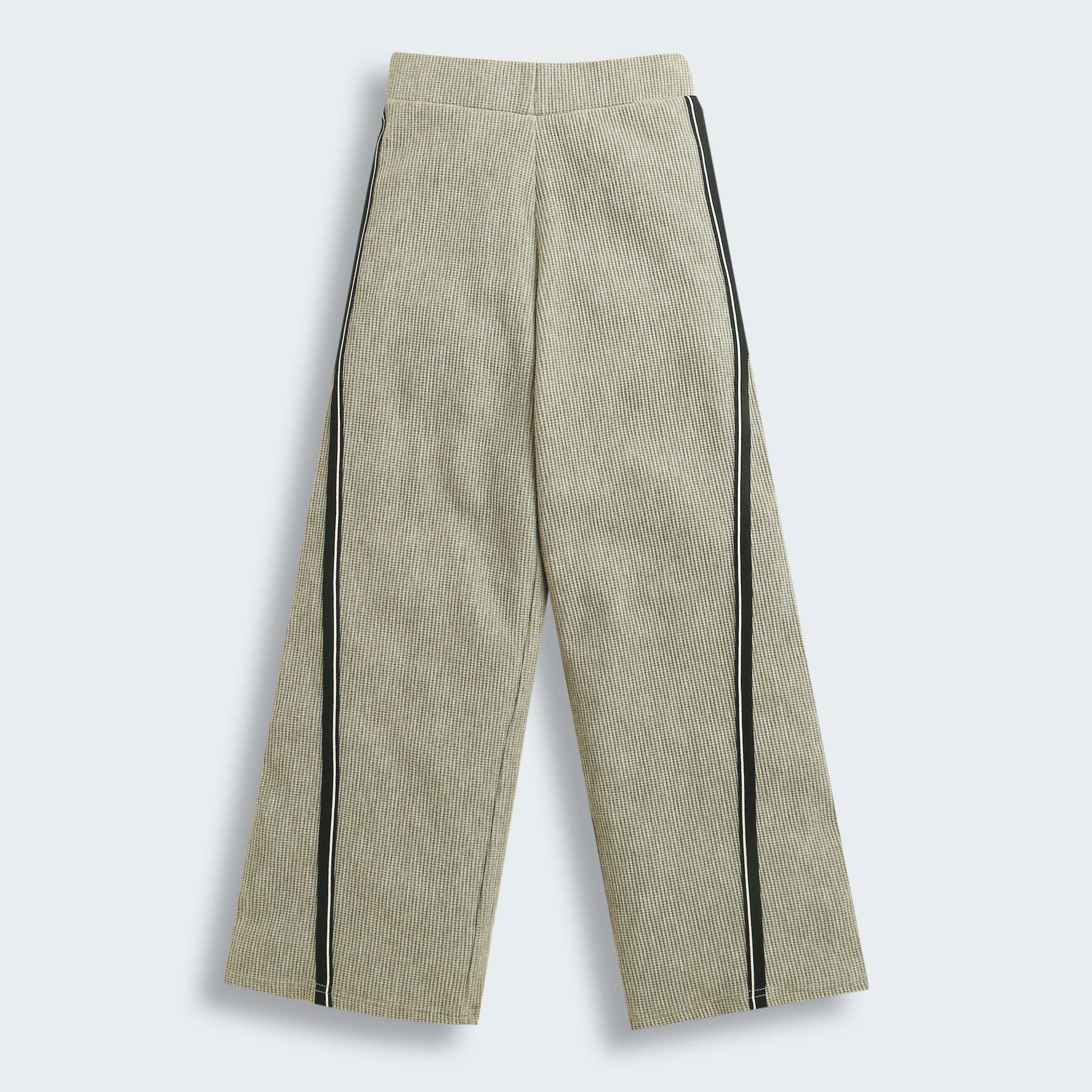 Tiny Girl Sage Green Textured Wide-Leg Pants