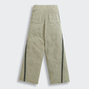 Tiny Girl Sage Green Textured Wide-Leg Pants