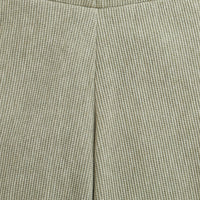 Tiny Girl Sage Green Textured Wide-Leg Pants