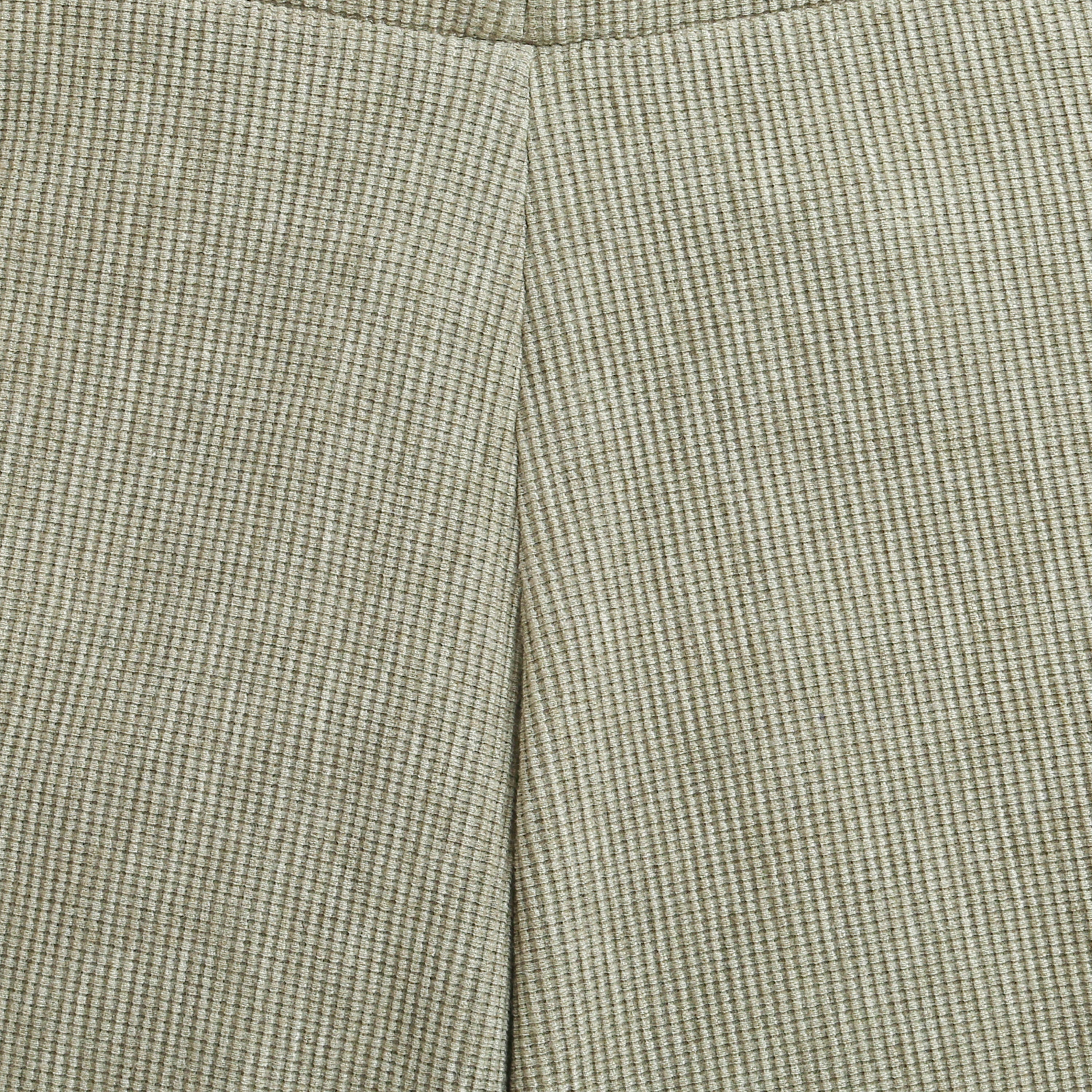 Tiny Girl Sage Green Textured Wide-Leg Pants