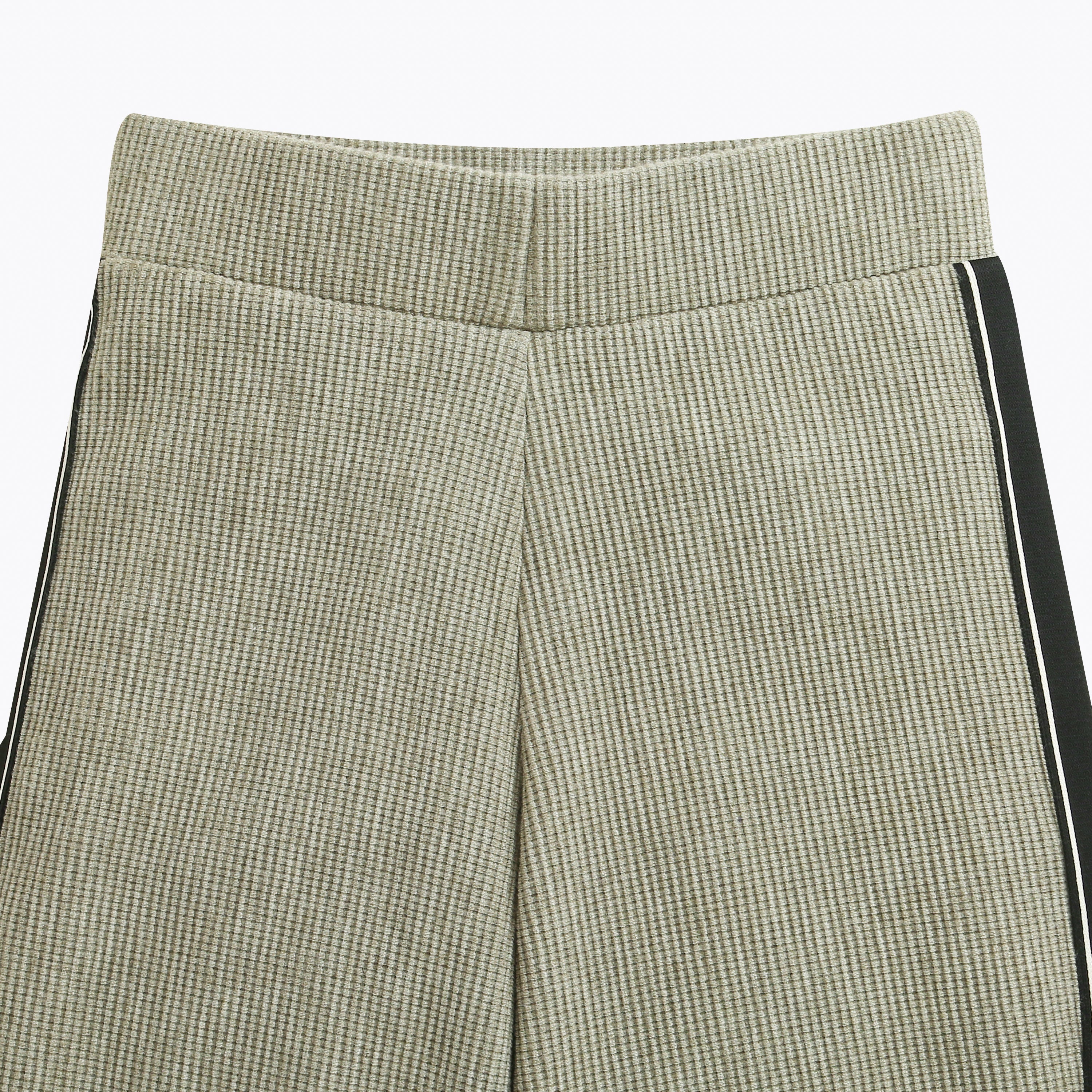 Tiny Girl Sage Green Textured Wide-Leg Pants