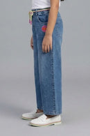Light Blue Wide Leg Jeans P1674