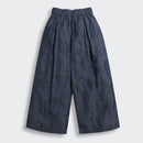Dark Blue Wide-Leg Pants P1675