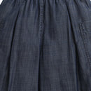 Dark Blue Wide-Leg Pants P1675