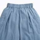 Tiny Girl Light Blue Wide-Leg Pants for Girls
