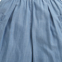 Tiny Girl Light Blue Wide-Leg Pants for Girls