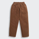 Tiny Girl Brown Jogger Pants with Number Patch for Girls