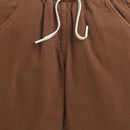 Tiny Girl Brown Jogger Pants with Number Patch for Girls