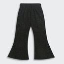 Black Shimmer Flared Pants P1693
