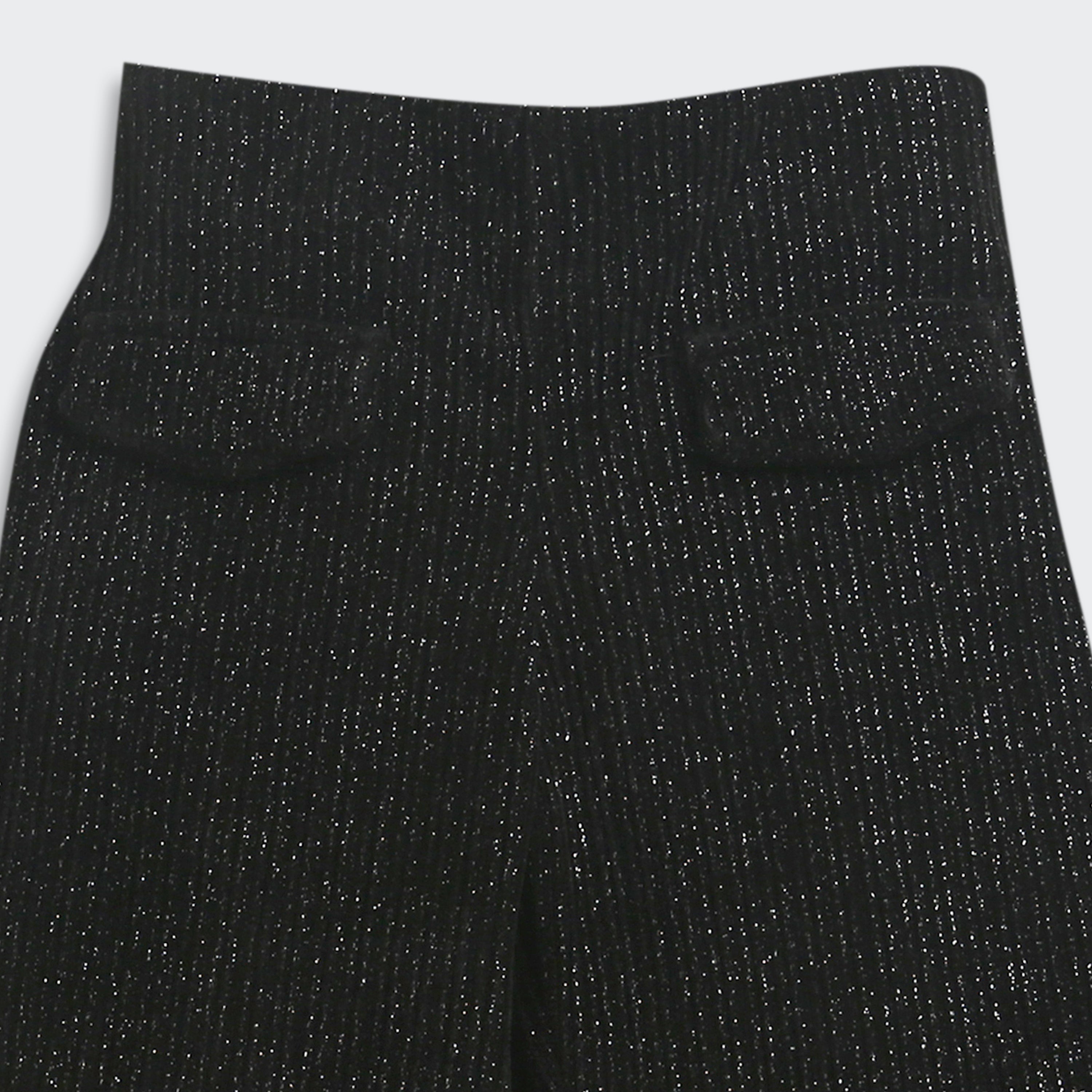 Black Shimmer Flared Pants P1693