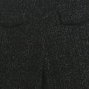 Black Shimmer Flared Pants P1693