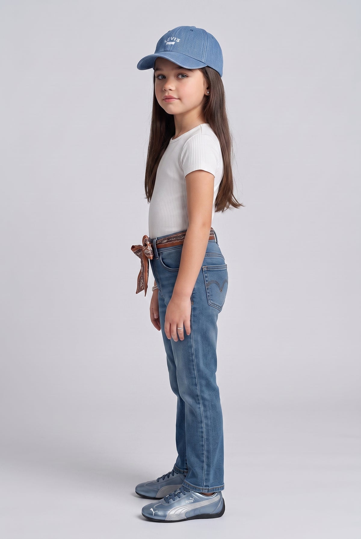 Midnight Blue Straight-Fit Denim Jeans P1774