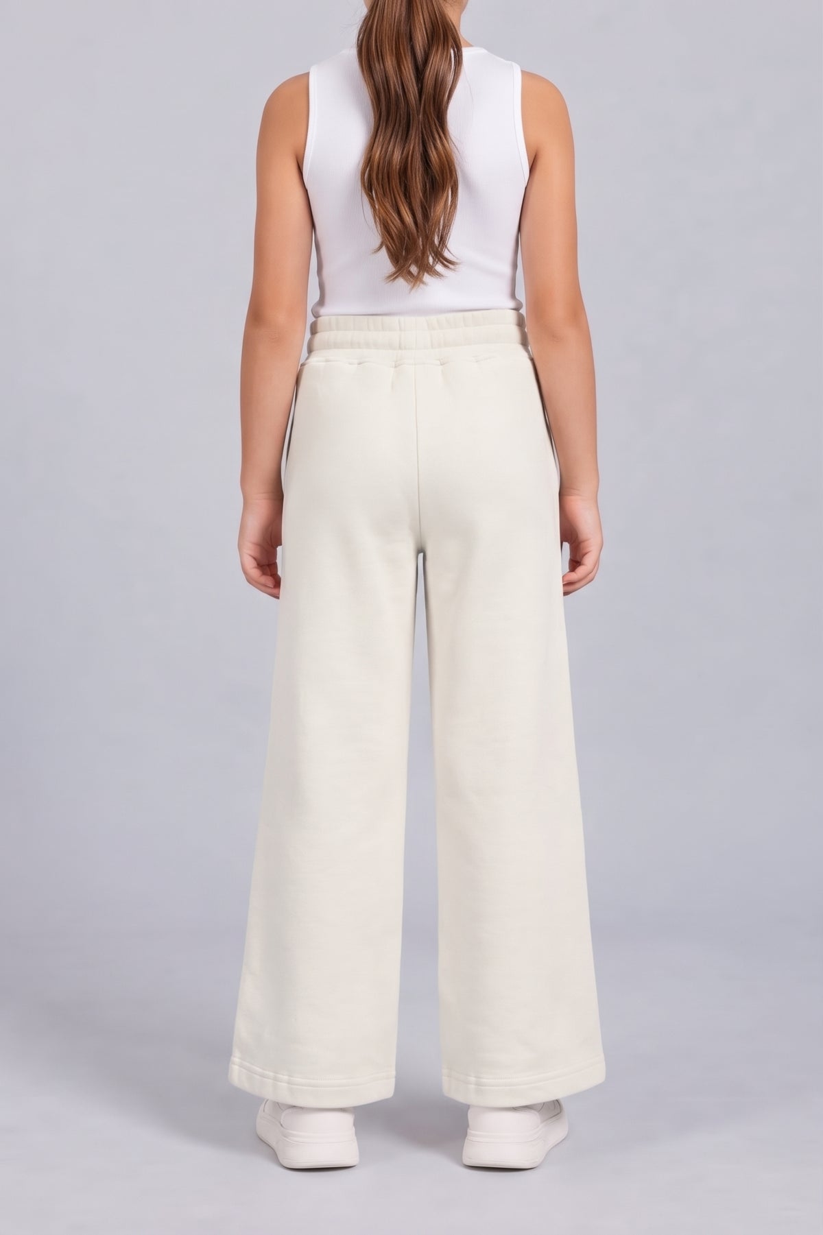 Off-White Wide-Leg Drawstring Pants P1841
