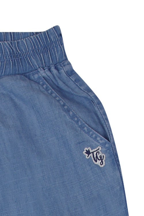 Blue Playtime Denim Dress P1437