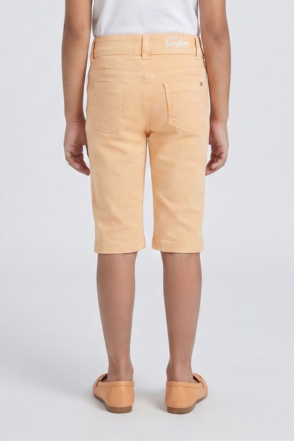 Peach Knee-Length Shorts PD0026