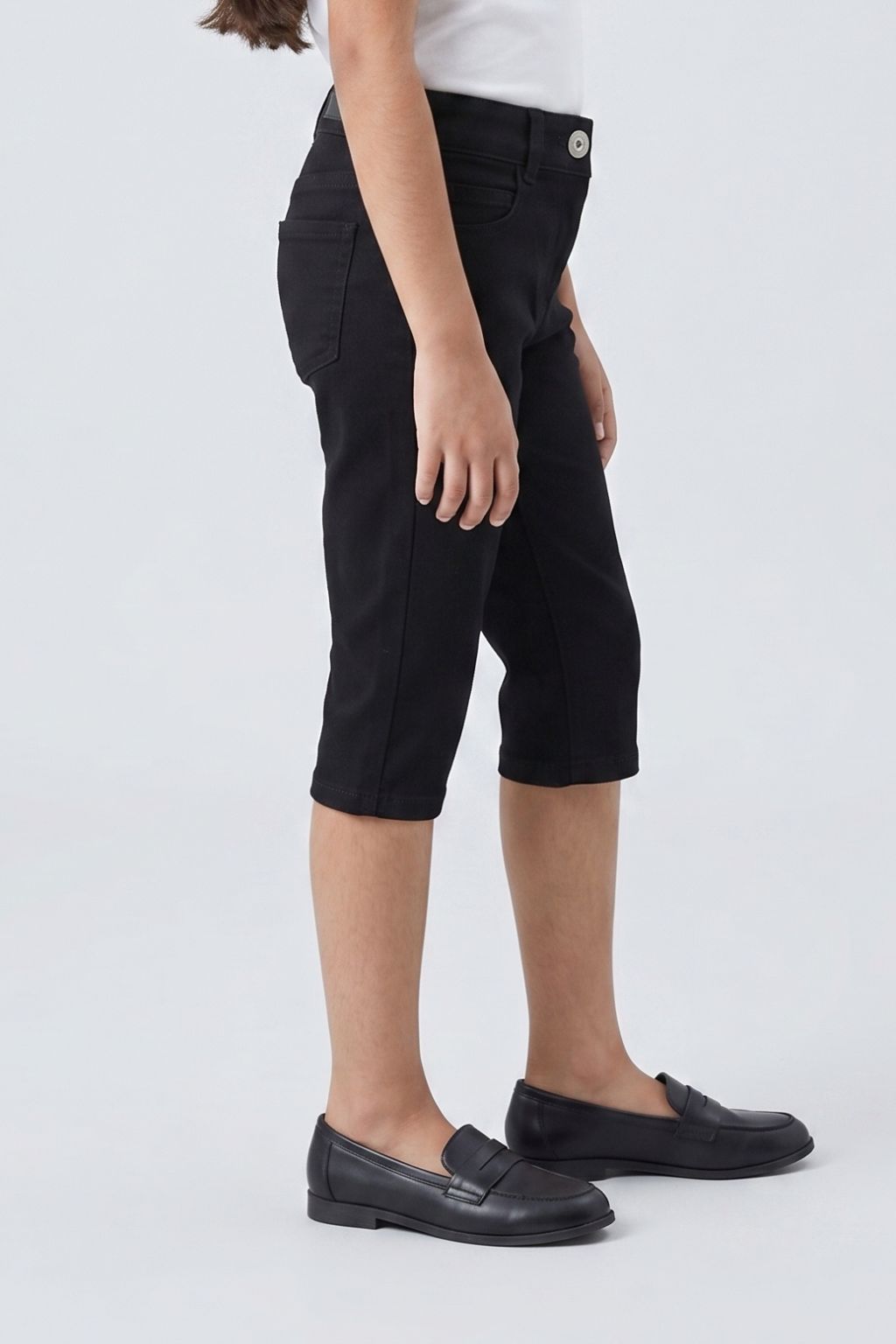 Black Slim Fit Cotton Pants PD0040