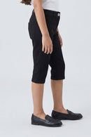 Black Slim Fit Cotton Pants PD0040