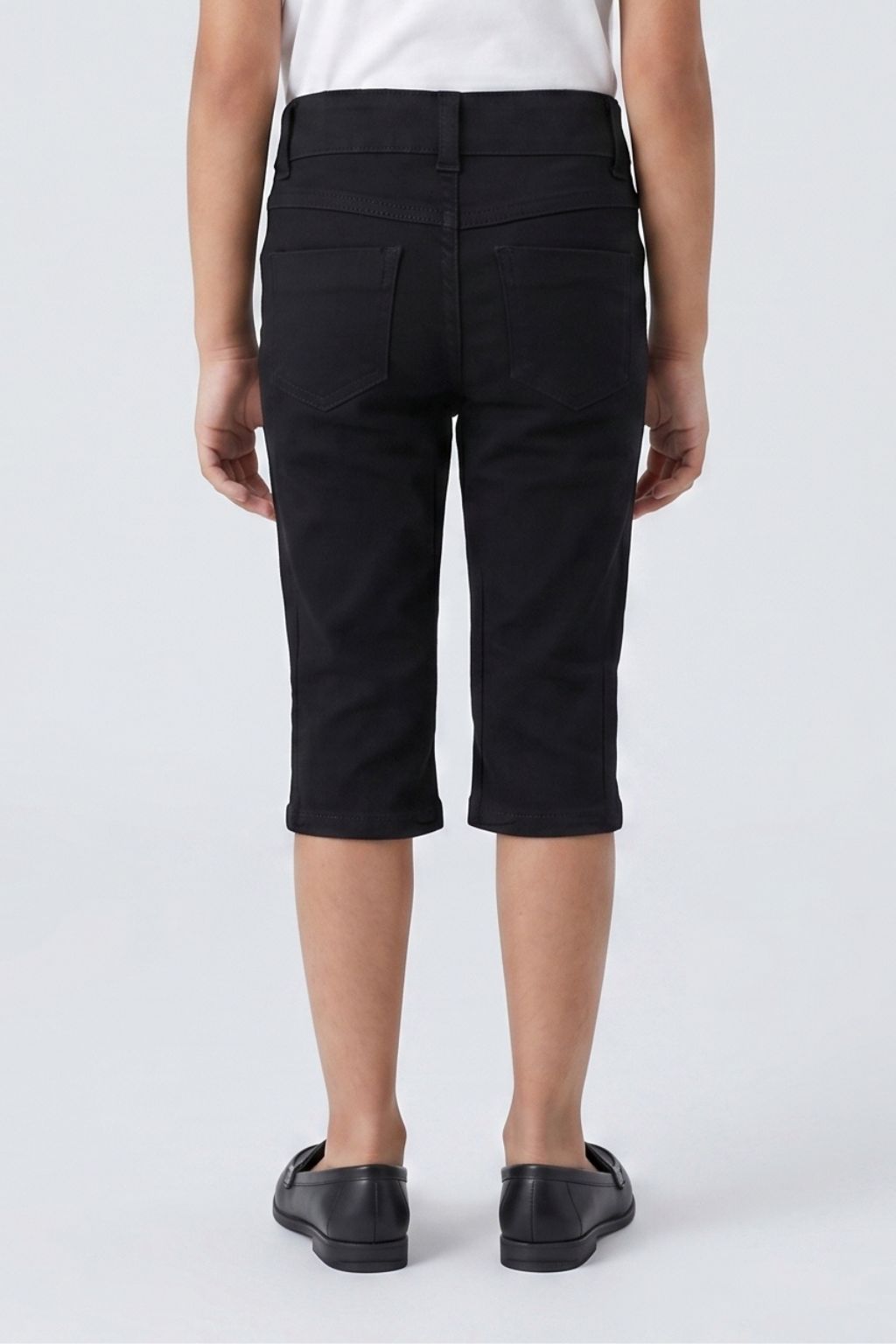 Black Slim Fit Cotton Pants PD0040