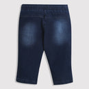 Denim Jogger Shorts for Girls