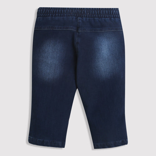Denim Jogger Shorts PD0042