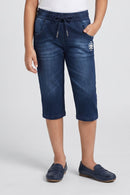 Denim Jogger Shorts PD0042