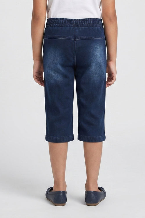 Denim Jogger Shorts PD0042